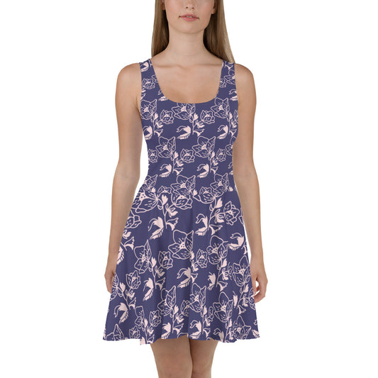 Women's Floral Skater Dress