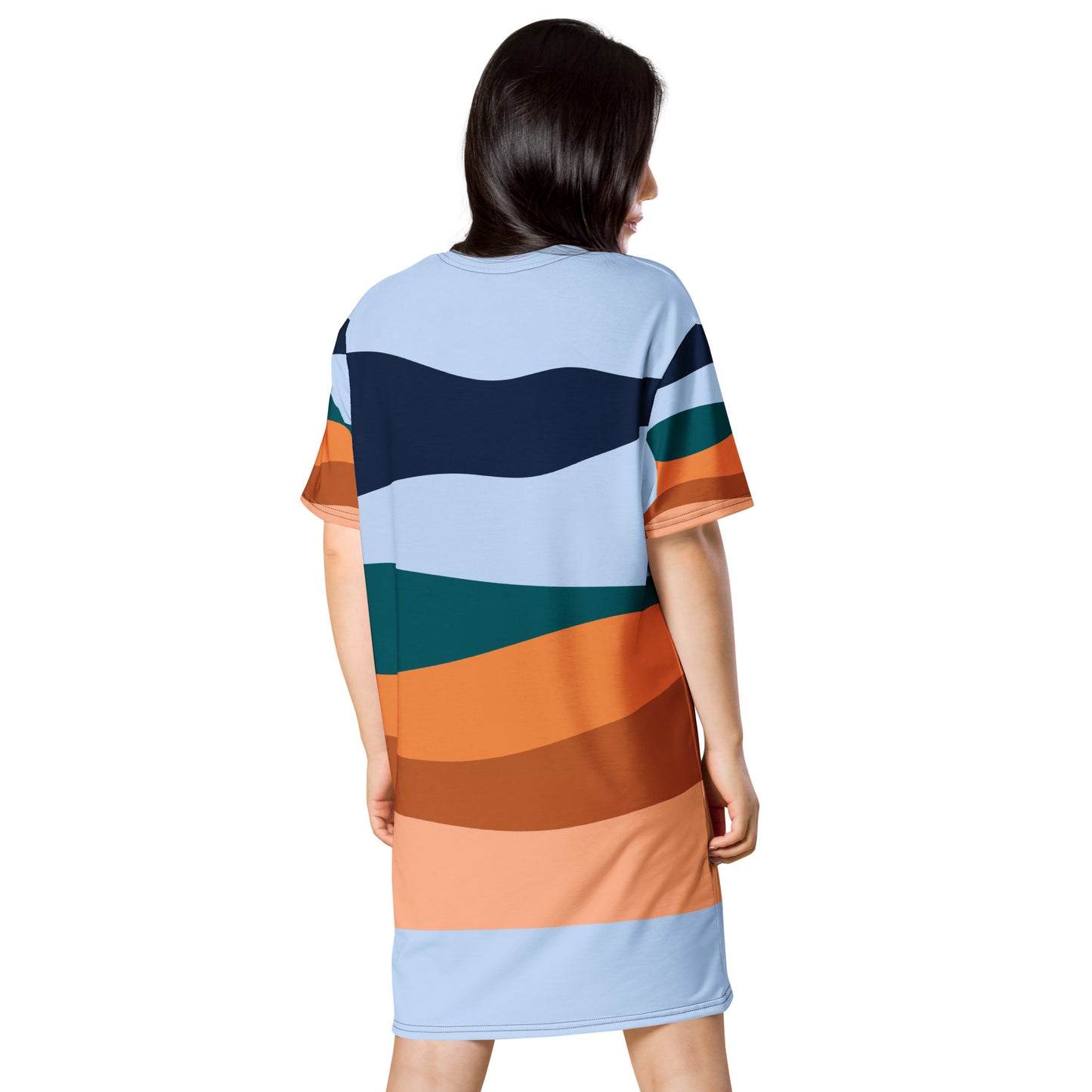 Women's Pattern T-Shirt Dress