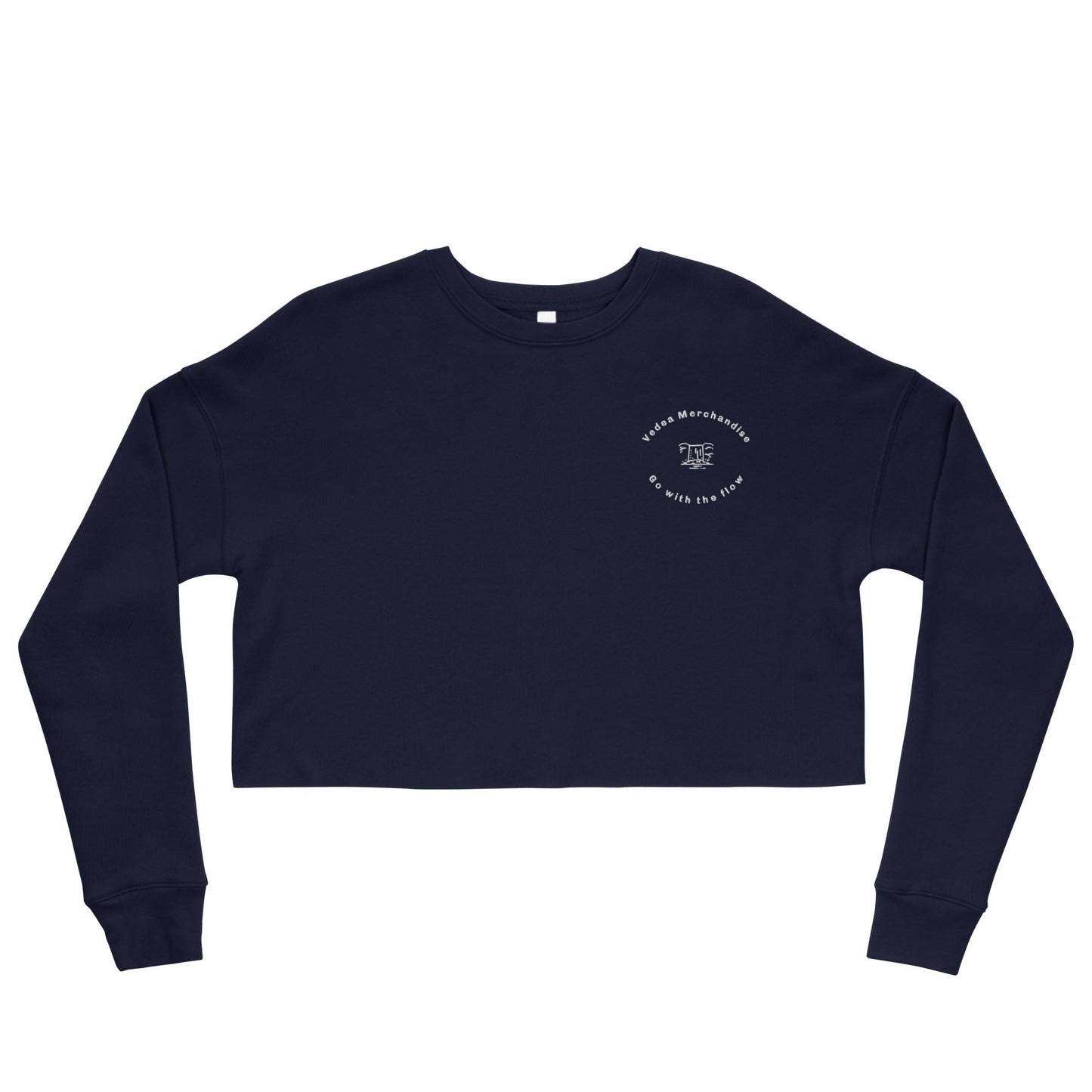 Crop Sweatshirt - Vedea MerchandiseNavyS