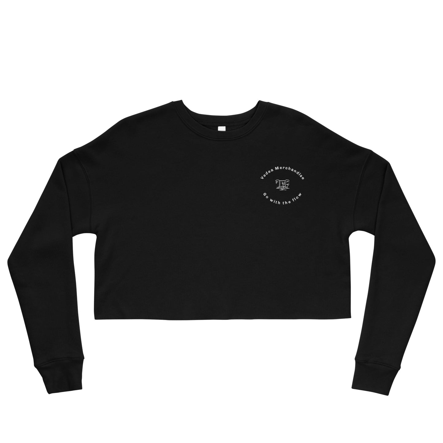 Crop Sweatshirt - Vedea MerchandiseBlackS