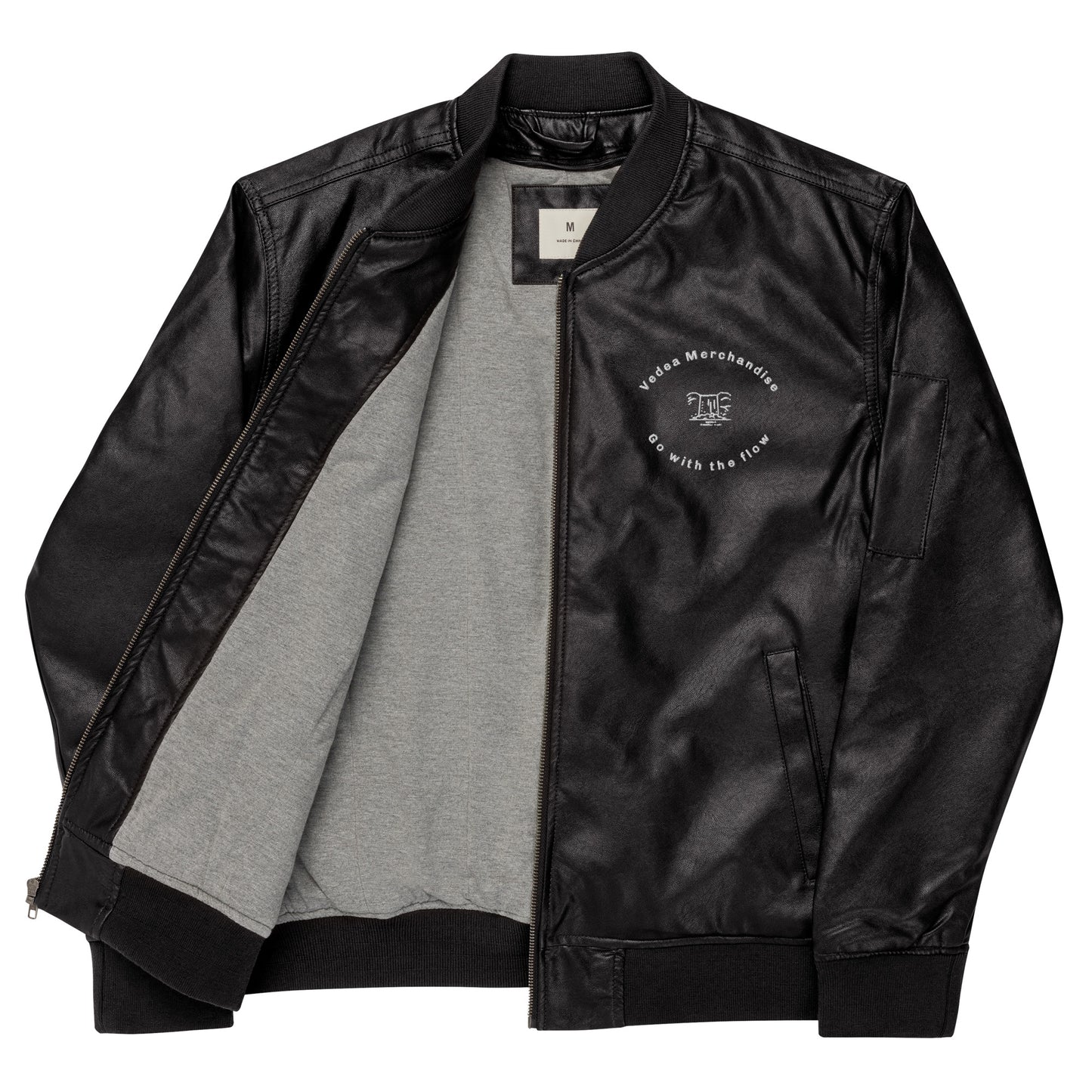 Vedea Original Leather Bomber Jacket