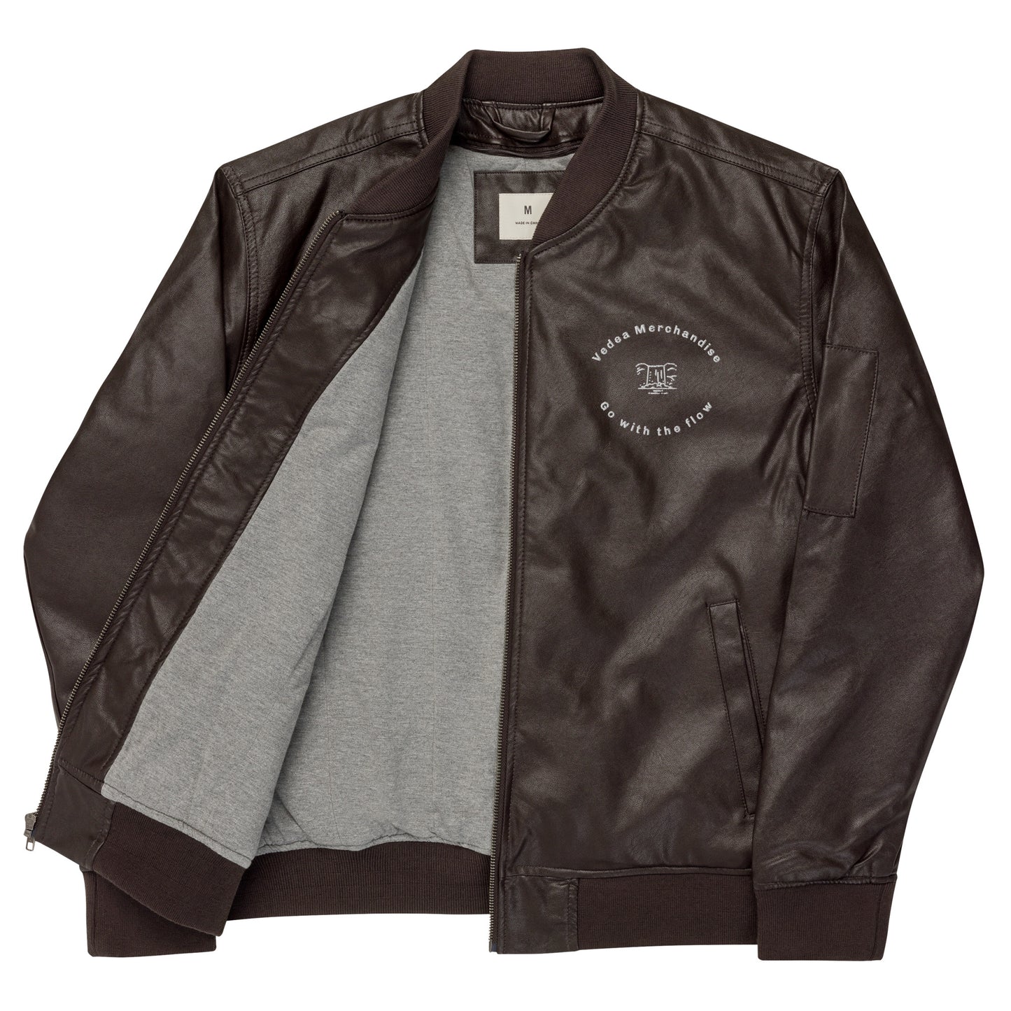 Vedea Original Leather Bomber Jacket