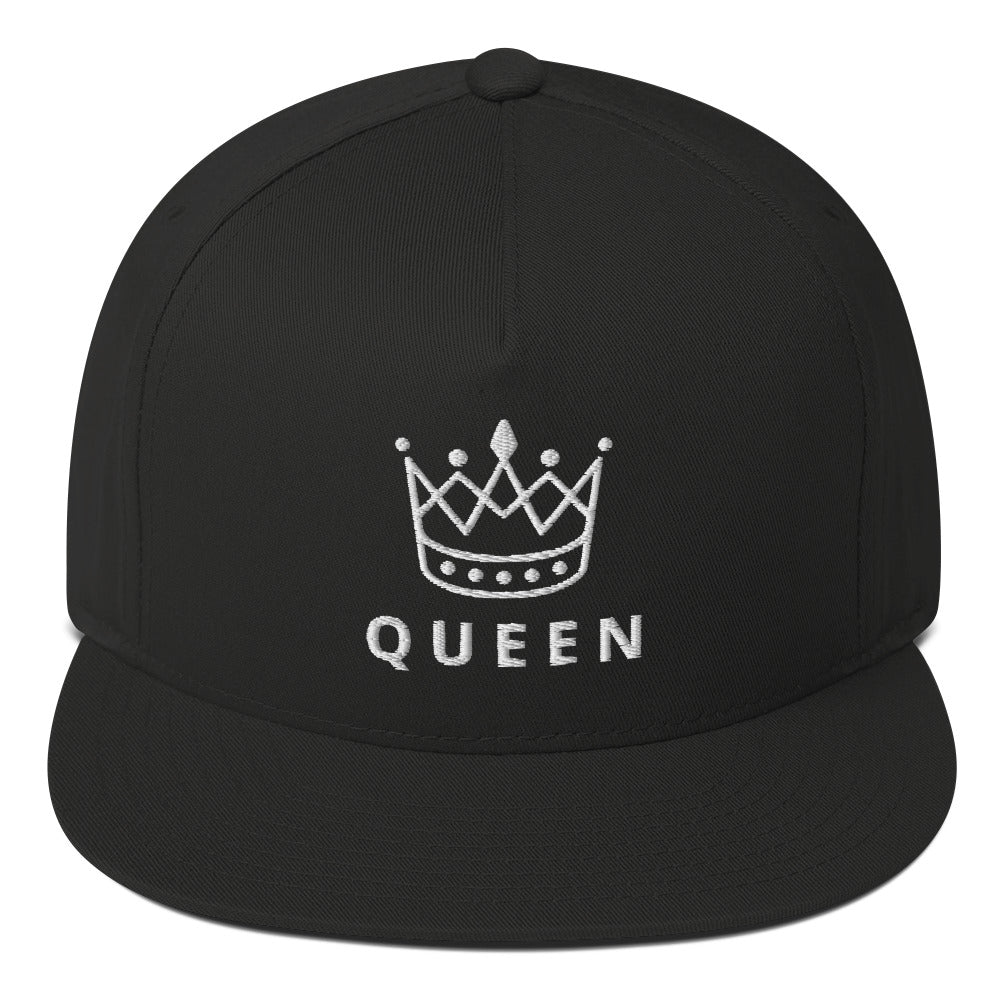 Flat Bill Cap - Queen Detail