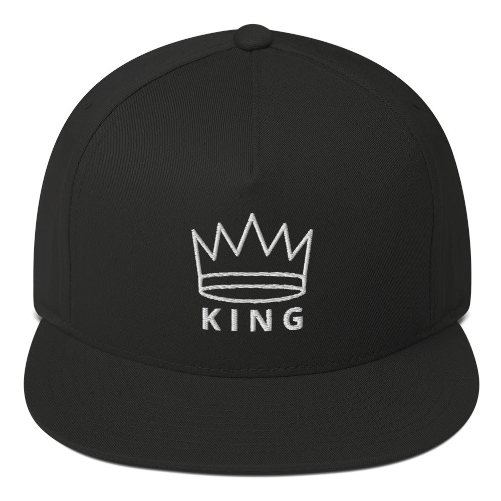 Flat Bill Cap - King Detail