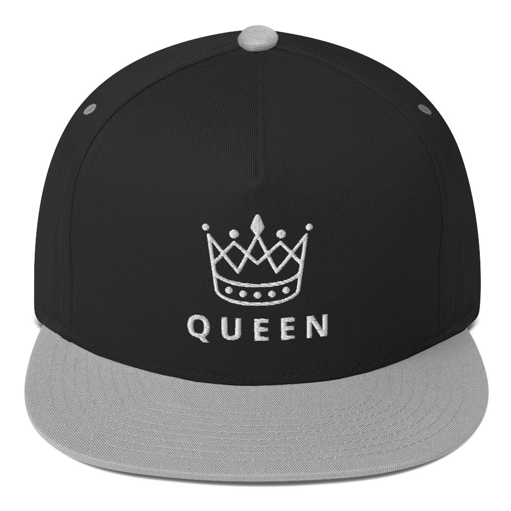 Flat Bill Cap - Queen Detail