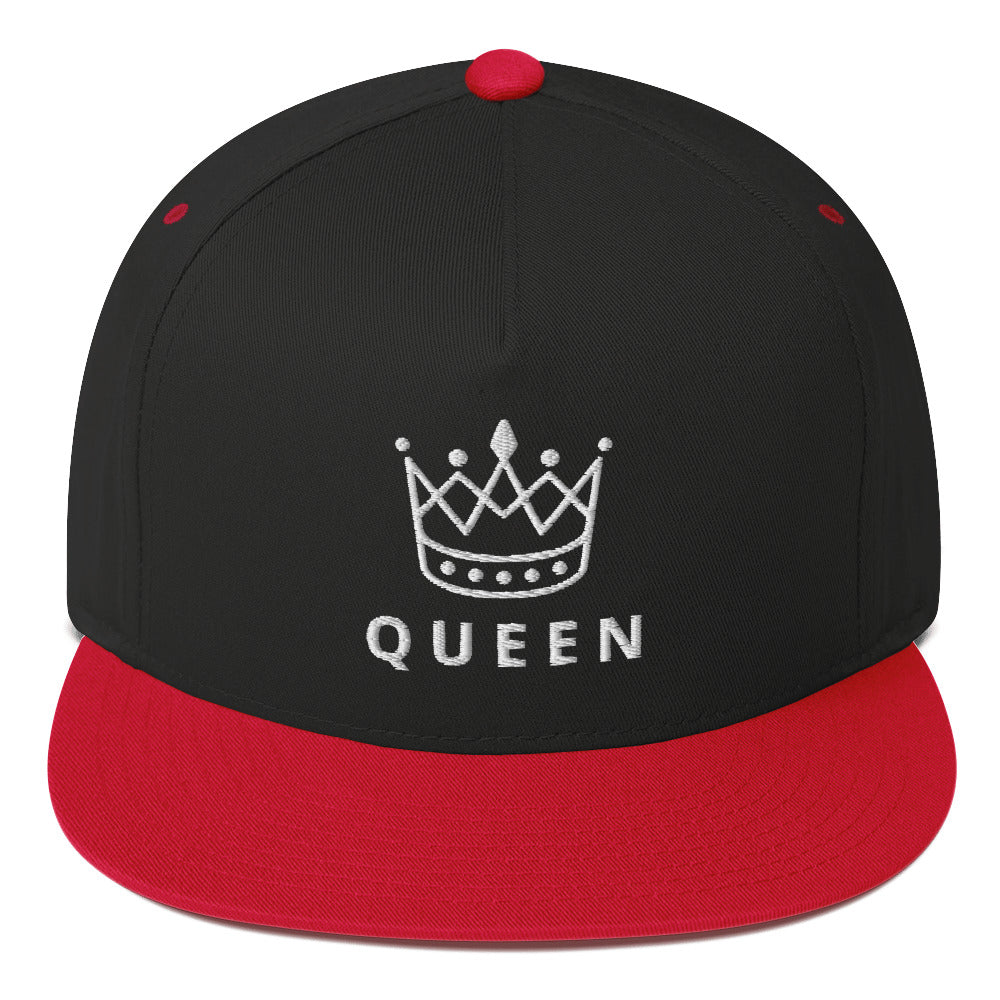 Flat Bill Cap - Queen Detail