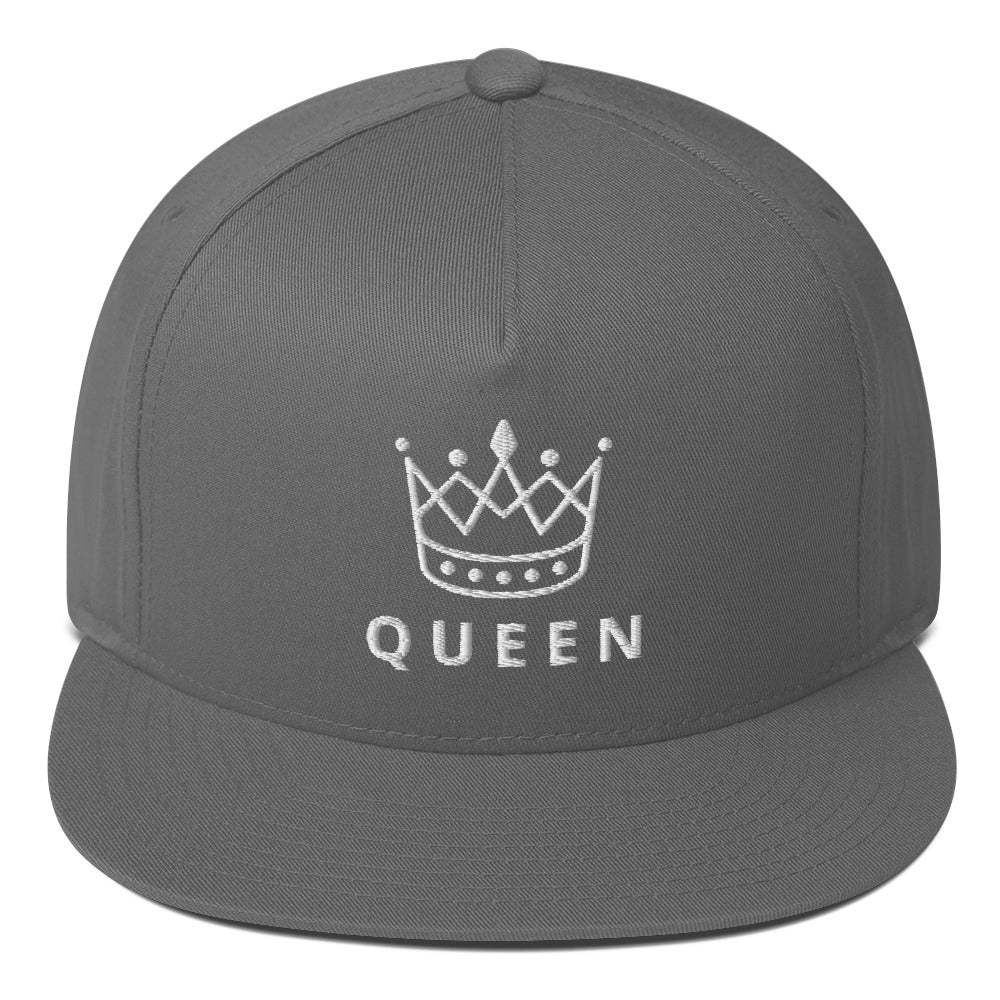 Flat Bill Cap - Queen Detail