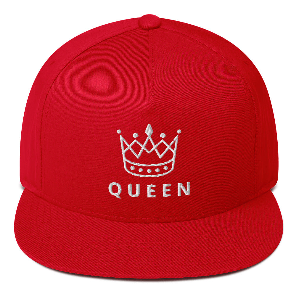 Flat Bill Cap - Queen Detail