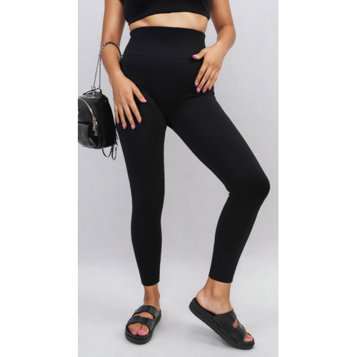 High Waisted Wide Band Leggings