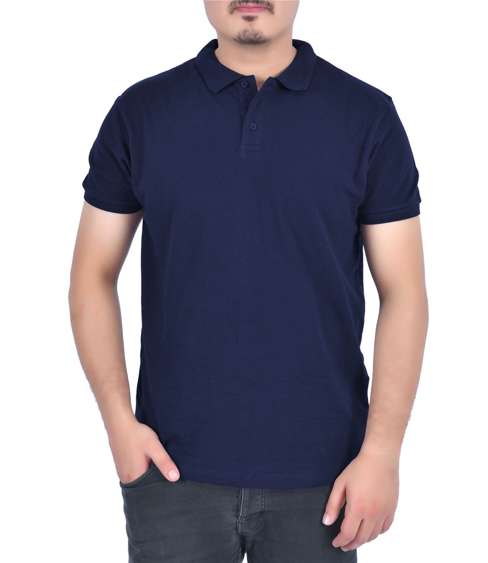 SHORT SLEEVE POLO SHIRT  NAVY XL