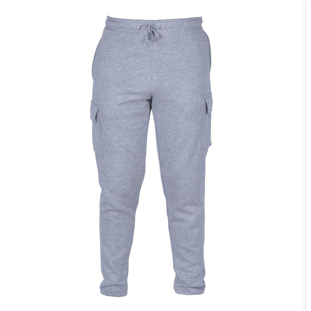 Mens Side Pkt Jogger Gry XL