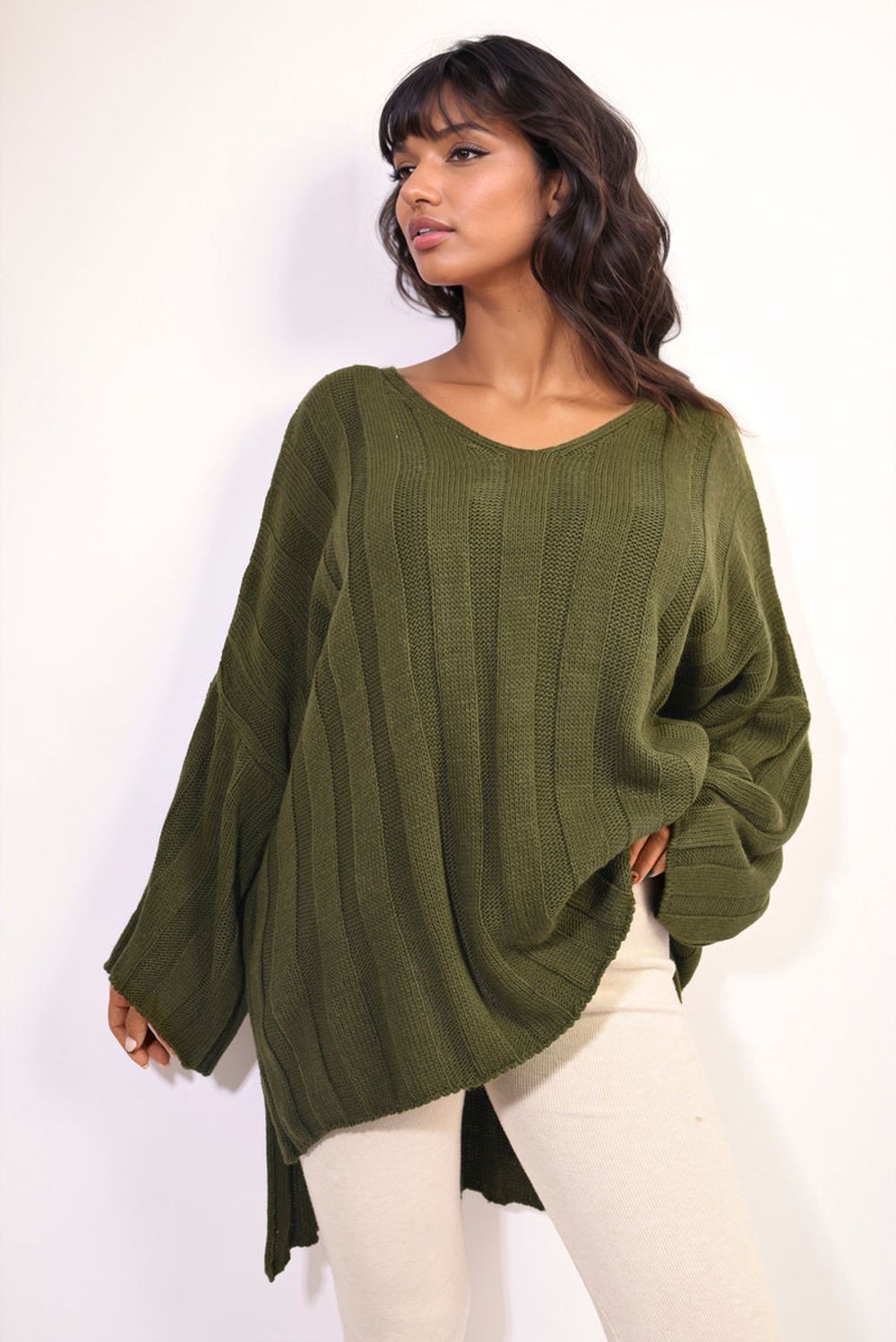 Oversized Knitted Jumper