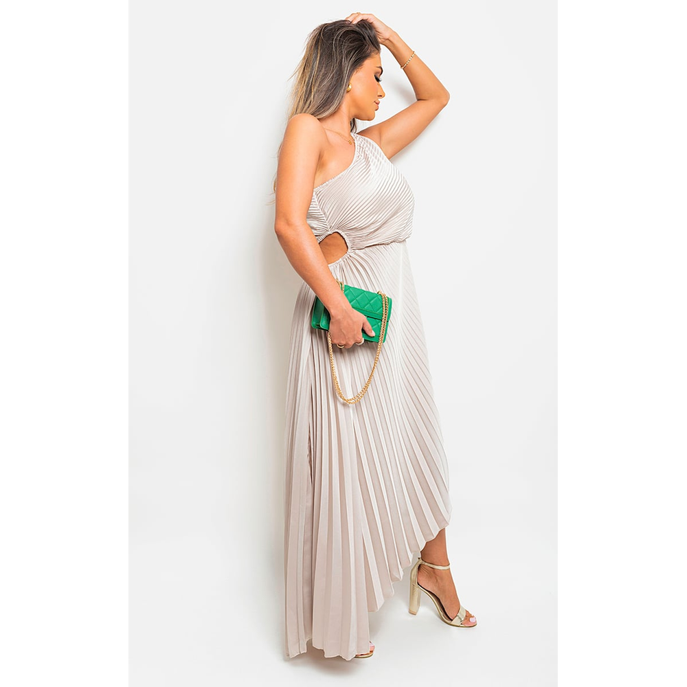 Women's Pleated Party Dress